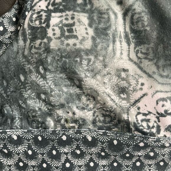 Nanette Lepore Green Aztec Cop Tank Top - Picture 7 of 8